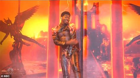 Lil Nas X Rips His Pants While Pole Dancing To His Hit Track Montero During His Sexy Snl