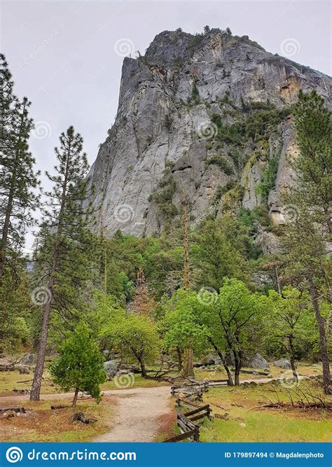 Yosemite Valley National Park California Usa Stock Photo Image Of