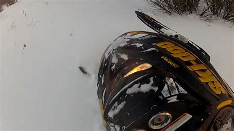 Carving The Skidoo Renegade 800 Youtube