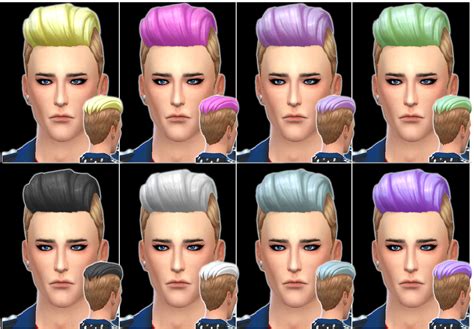 My Sims 4 Blog 8 Pastel Hair Recolors By Leithdrew