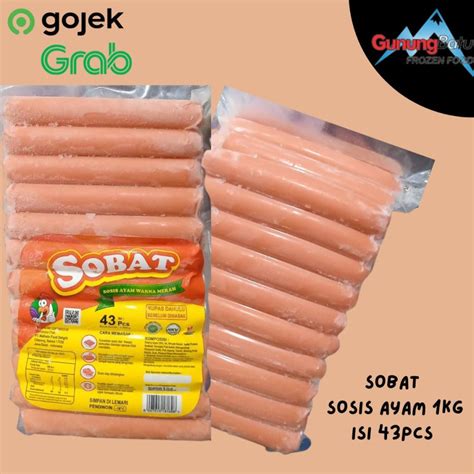 Jual Sobat Sosis Ayam 1kg Isi 43pcs Shopee Indonesia