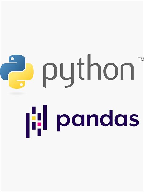Python Pandas Stickers Sticker For Sale By Amandadesign Redbubble