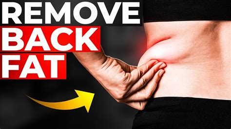 5 Exercises To Get Rid Of Back Fat Youtube