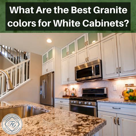 A black granite or quartz countertop enables you to create a throwback design reminiscent of a 1950s diner. What Are the Best Granite colors for White Cabinets ...