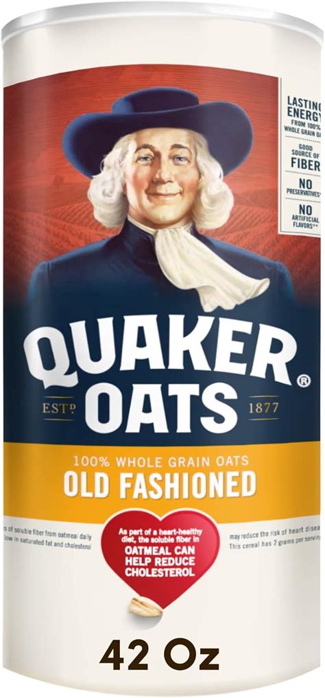 Quaker Old Fashioned Oats 42 Oz Uk Grocery