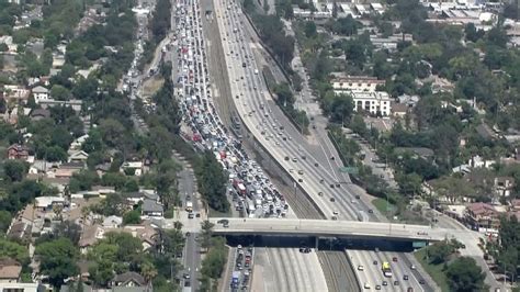 Westbound 210 Freeway In Pasadena Reopens After Collision Involving Big