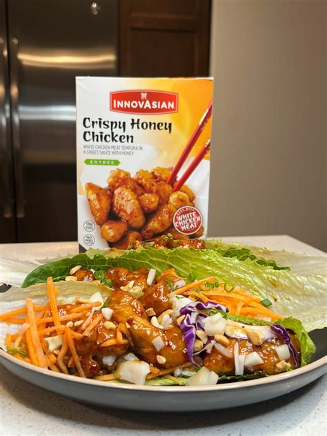 Loaded Honey Crispy Chicken Lettuce Cups Easy Home Meals