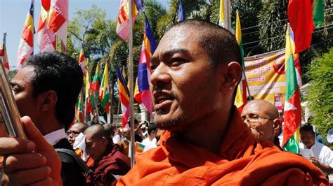 Myanmar Nationalist Monks Protest Thai Crackdown On Sect Fox News