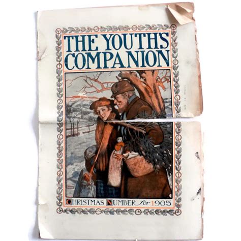 Rare Antique 1905 The Youths Companion Magazine Etsy