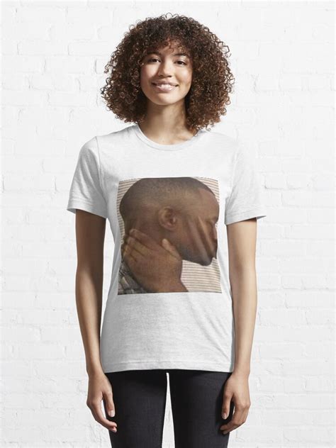 Two Black Men Kissing Meme Left T Shirt For Sale By Jridge98