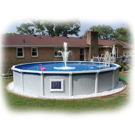 Above Ground Pool Magnet Wireless Power Fountain System 1