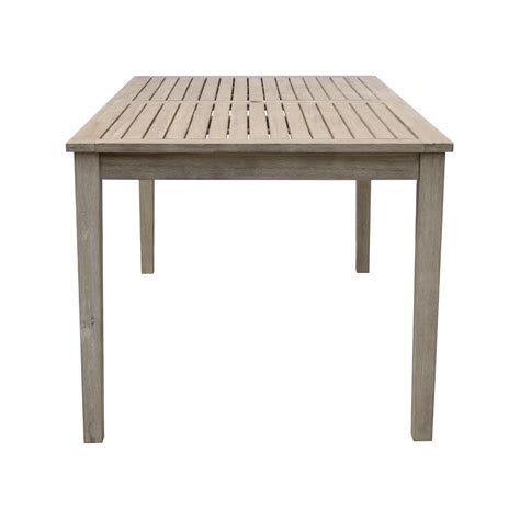 Marquee 180 X 90cm Brushed White Harbour Dining Table Bunnings Australia