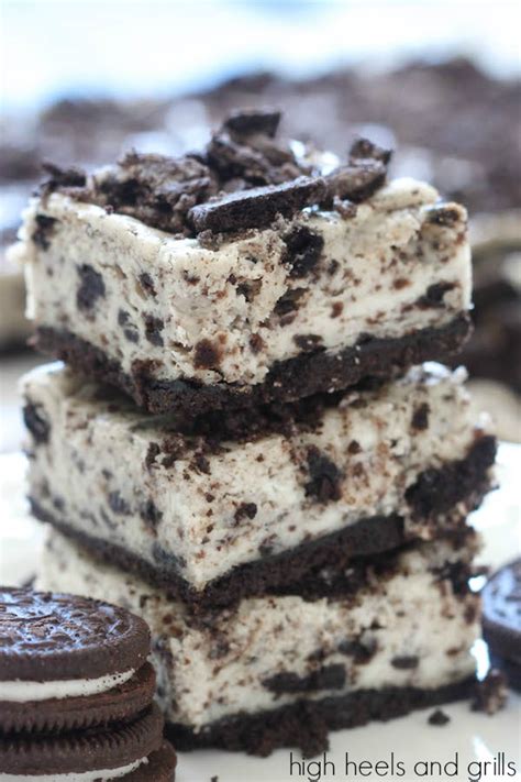 Oreo Cheesecake Bars Oreo Recipes Bars Recipes Sweet Recipes Baking