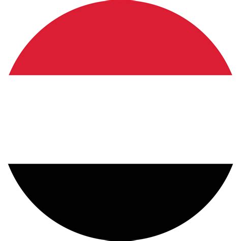 Circle Flag Of Yemen 11571259 Png