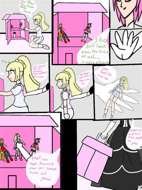 lillie turned into a doll by diegosagiro on deviantart