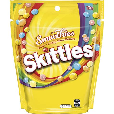 Skittles Smoothies 190g Woolworths