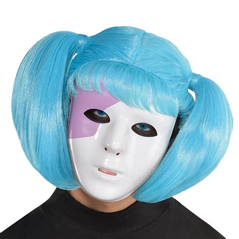 Creepy Suzie Doll Mask And Wig Kit Party City