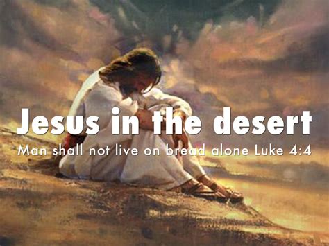 Jesus In The Desert By Daniellerobertson