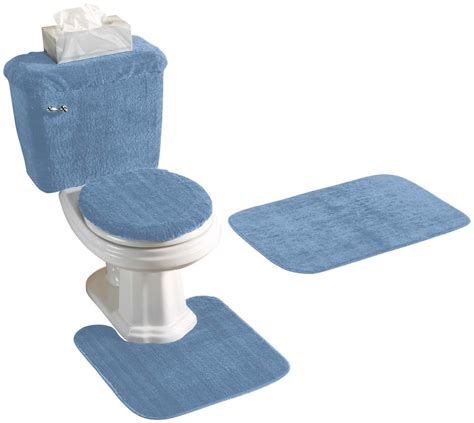 Reflections 5 Piece Bath Rug Contour Lid Tank Lid And Tank Cover Set