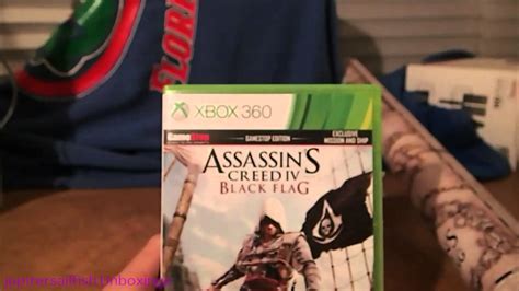 Unboxing Assassin S Creed IV Black Flag Xbox 360 YouTube