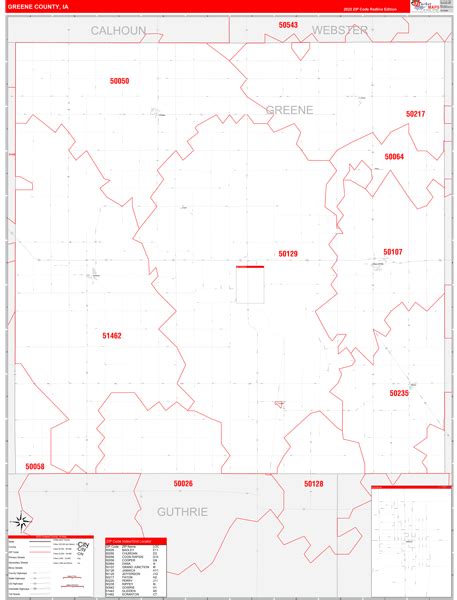 Maps Of Greene County Iowa