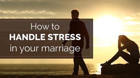 How To Handle Stress In Your Marriage Tips For Great Marriage Youtube