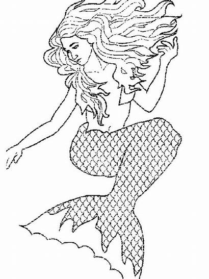 Mermaid Fun Coloring Pages