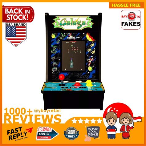 Bml Arcade1up Countercade Galaga Arcade Machine Hobbies And Toys