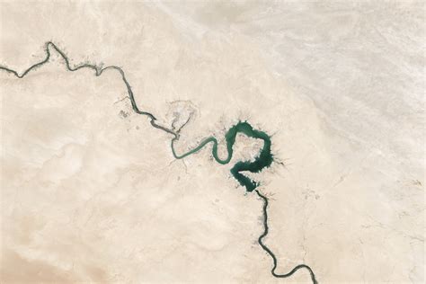 Euphrates River Qadisiyah Baghdad Iraq