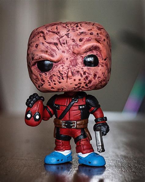 Custom Deadpool Funko Pop By Abbernaffy Customs Abbernaffycustoms