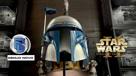 Star Wars Jango Fett Kamino Helmet By Denuo Novo Youtube