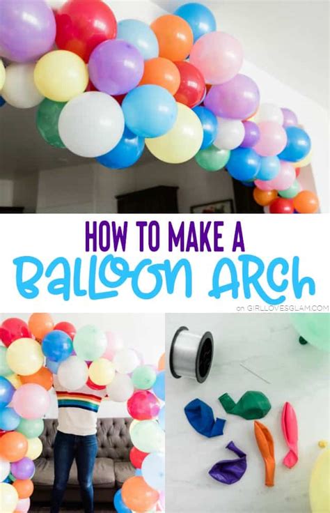 How To Make A Balloon Arch Without An Arch