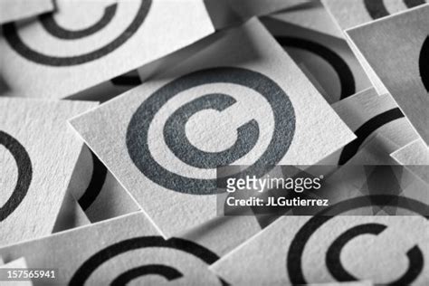 Copyright Sign High Res Stock Photo Getty Images