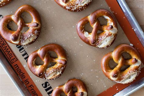 Making Pretzels At Home King Arthur Flour Making A Traditional Soft Pretzel At Home Can Be