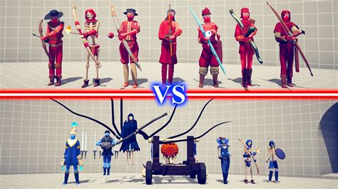 Archers Team Vs Spooky Team Totally Accurate Battle Simulator Tabs