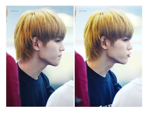 It is called the mullet haircut and is short on the front or on the top but long on the back. Mullet Taeyong! | K-Pop Amino