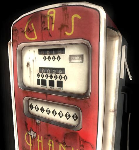 Vintage Gas Pump — Polycount