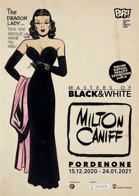 Milton Caniff Protagonista Di Masters Of Black And White Al Paff Di