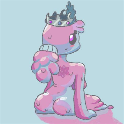 Rule 34 Ass Pink Skin Queen Slime Queen Slime Terraria Sitting On