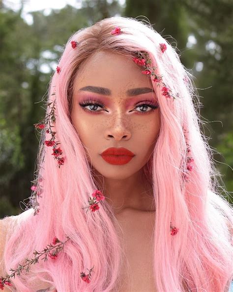 Nyané® Lebajoa Nyane • Instagram Photos And Videos Hair Color Pink