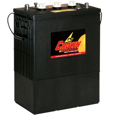 Crown Cr 370 6v 370ah L16 L 16 Deep Cycle Wet Solar Battery Replaces Cr