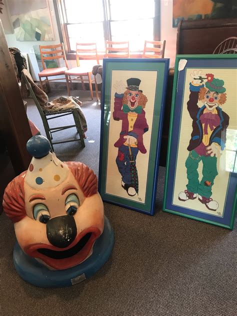Shiftythrifting — 1 The Clowns Oh God 2 An Old Chuck E Cheese