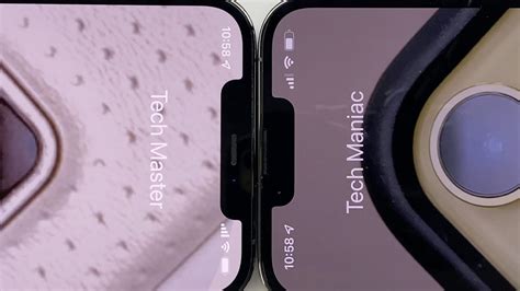 Iphone 13 Pro Max Vs Iphone 12 Pro Max Notch To Notch Incoming Call