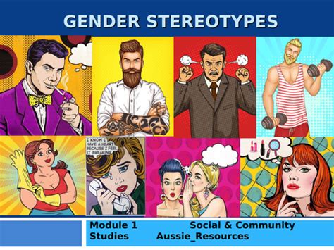 Social And Community Studies Gender And Identity Gender Stereotypes