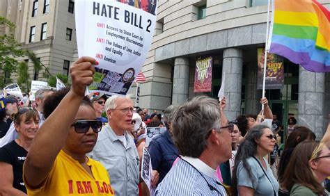 North Carolina Anti Lgbt Law Stirs Protest