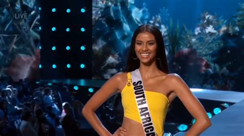 Miss Universe 2018 Tamaryn Green 1st Runner Up From South Africa 🇿🇦 Youtube
