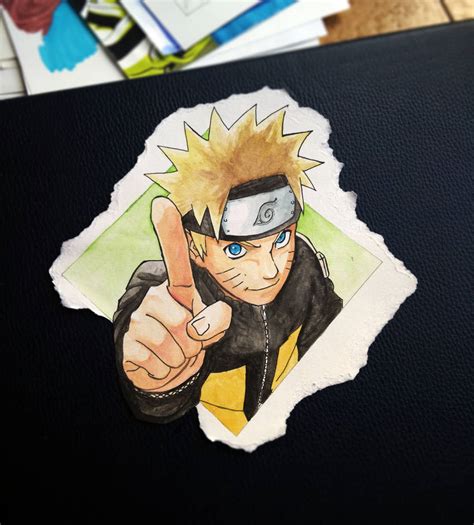 Watercolour Naruto By Selicatomattia On Deviantart