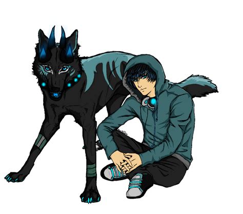 Hanzo ~ Kreptis Wolf And Human Version By Blue Rakuen On Deviantart