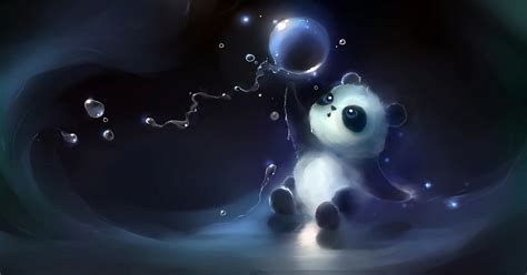 fondo de pantalla animales oso panda