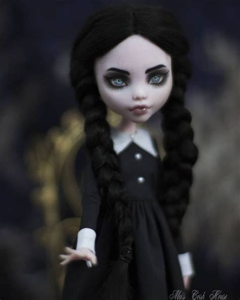 Wednesday Addams🖤 Ooak Doll For Sale On My Etsy Storelook In My Bio